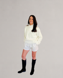 Noir Funnel Neck Sweater